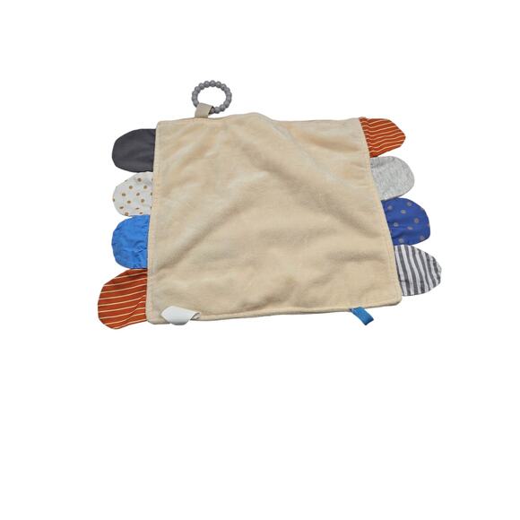 MODERN BABY Lion Baby Security Blanket Crinkle Teether Tactile Development - Picture 3 of 4